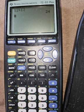 Texas Instruments TI-83 Plus Graphing Calculator - Black
